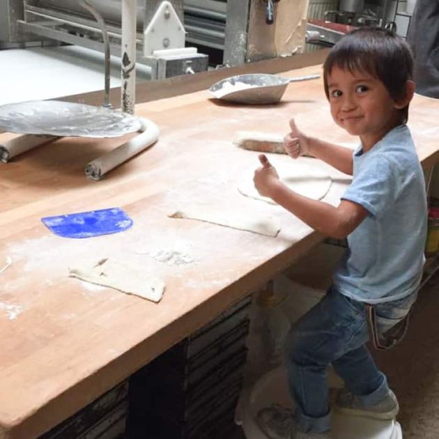 Backstubenführung mit Kindern