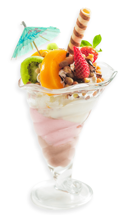 Eisbecher Heiße Liebe