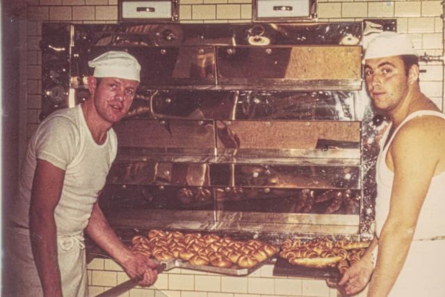 Sailer Archivfoto alte Backstube