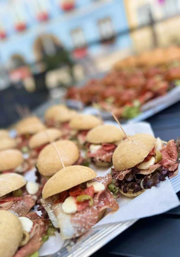 Kochschinken Sandwich Serviervorschlag