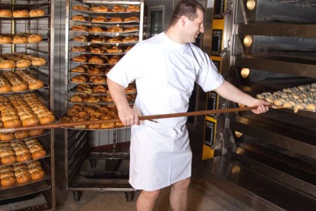 Sailer Archivfoto alte Backstube