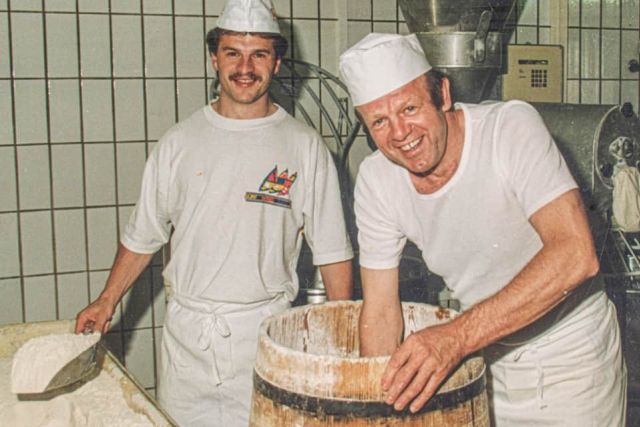 Sailer Archivfoto alte Backstube